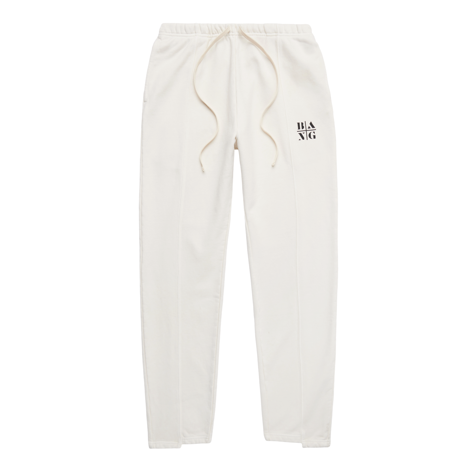 OFFSET SWEATPANT INT ECRU