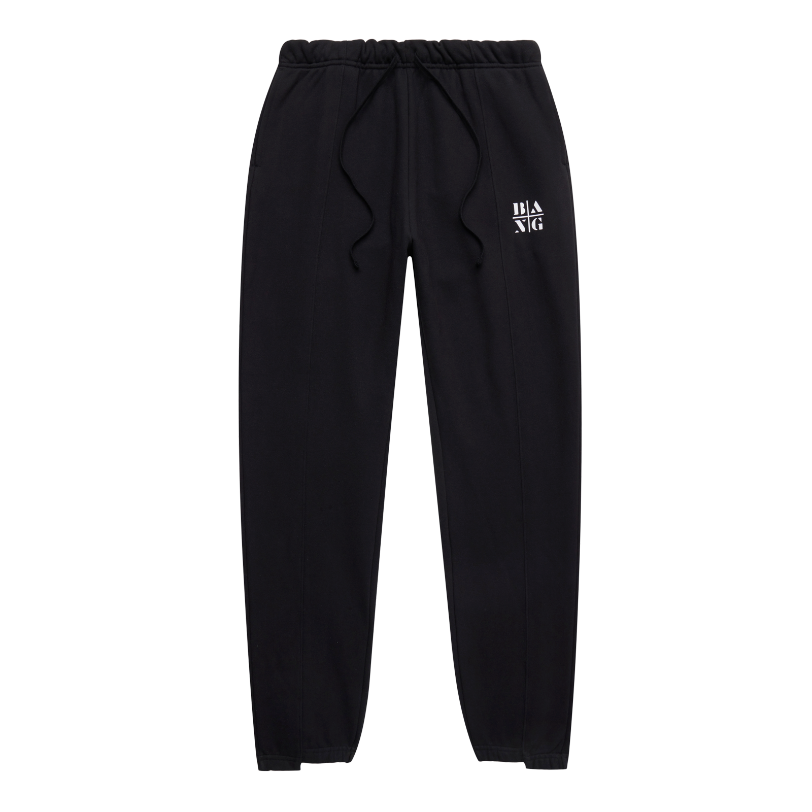 OFFSET SWEATPANT INT BLK