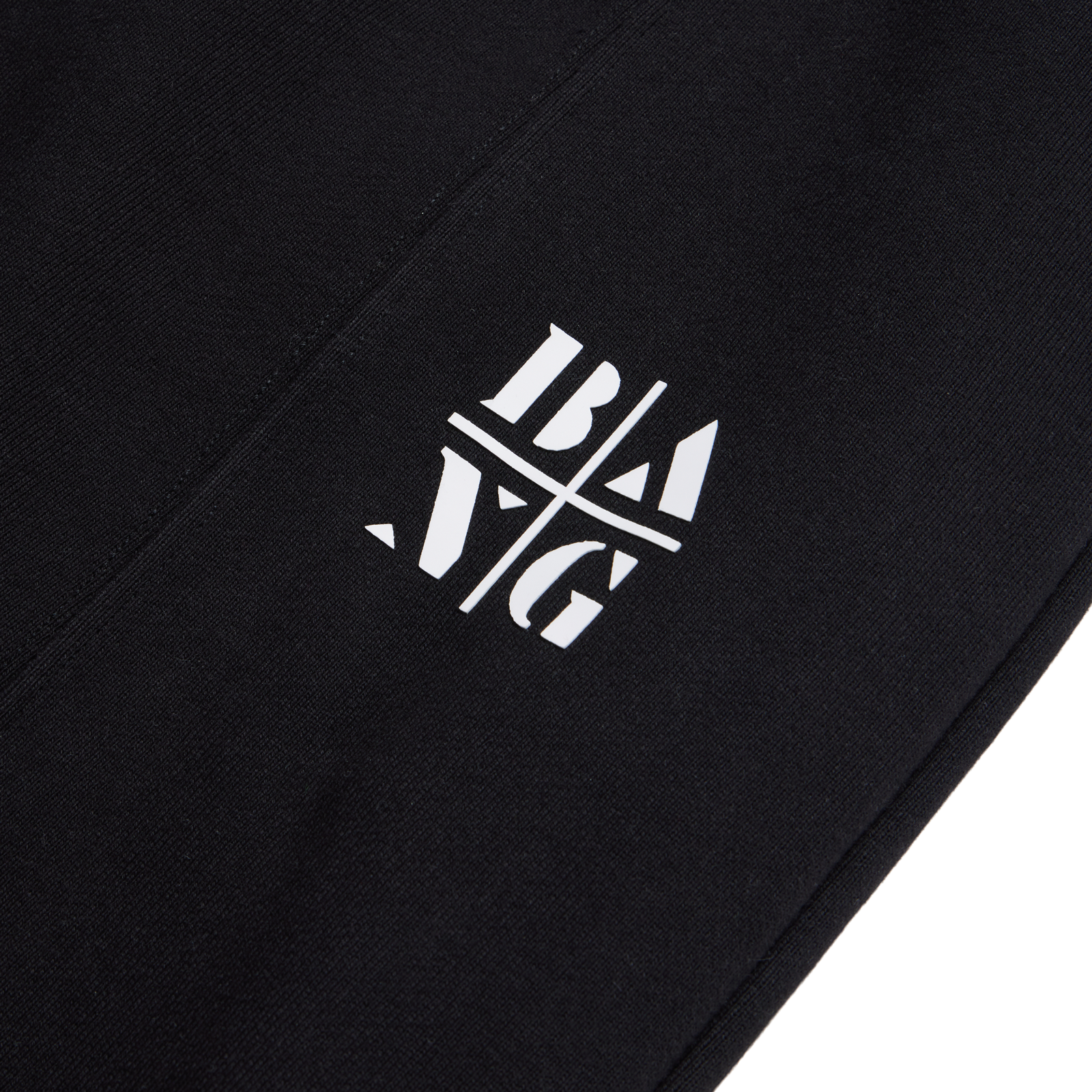 OFFSET SWEATPANT INT BLK